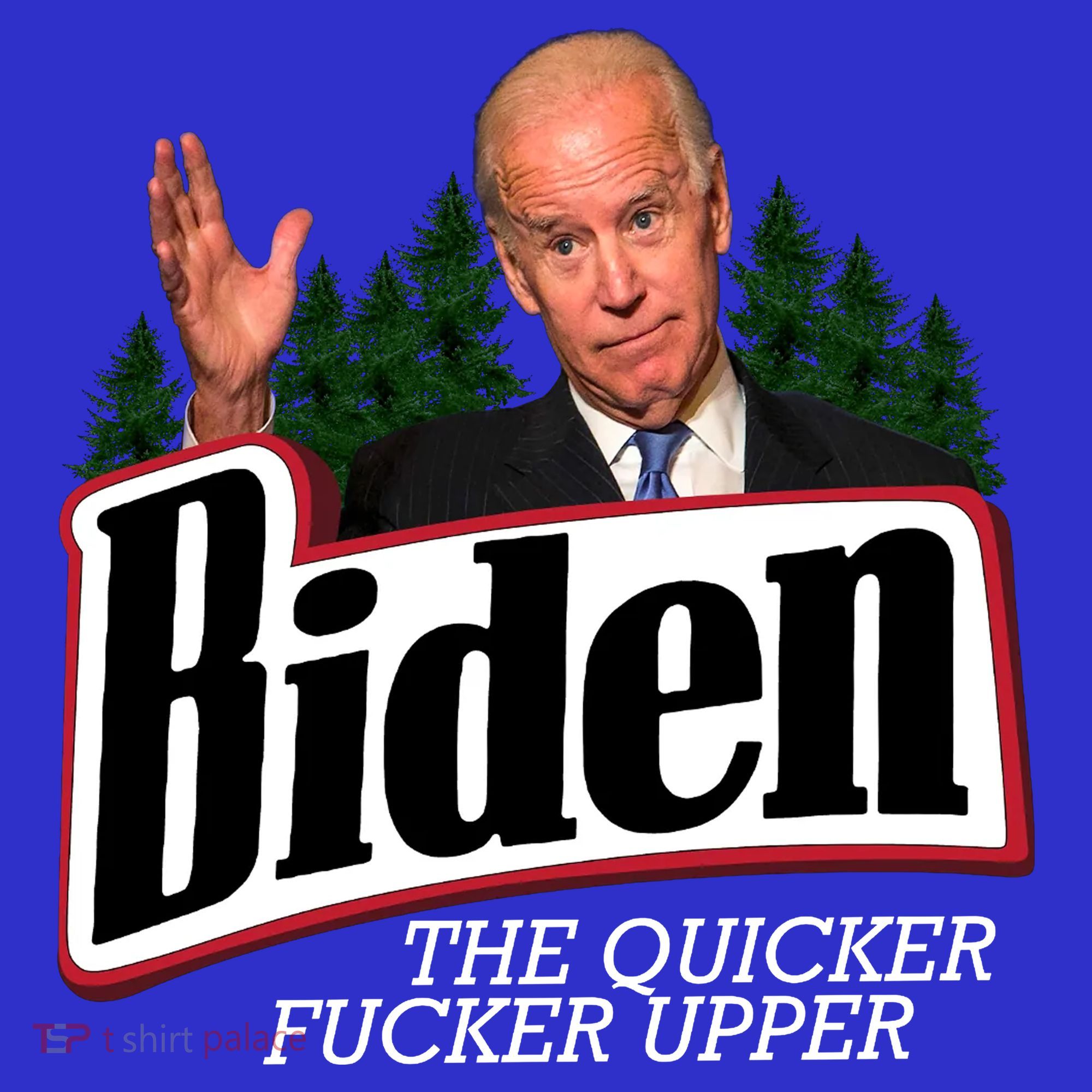 Biden The Quicker Fucker Upper Mousepad