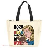Born To Read Funny Booktok Favorite Reader Book Lover Gift | Spicy Books Tote Bag thumb 0