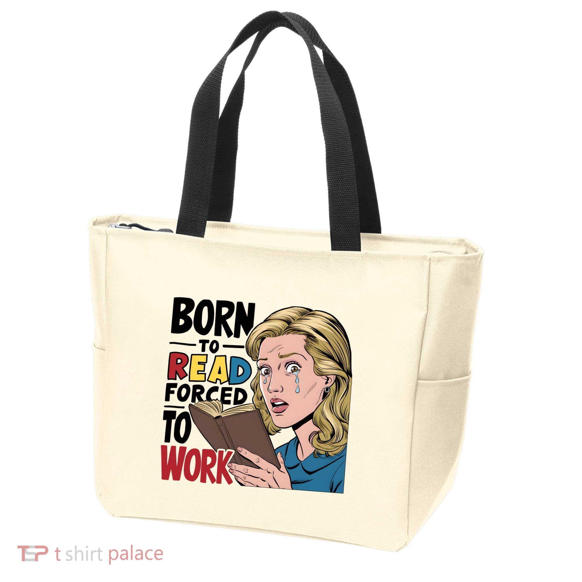 Born To Read Funny Booktok Favorite Reader Book Lover Gift | Spicy Books Tote Bag