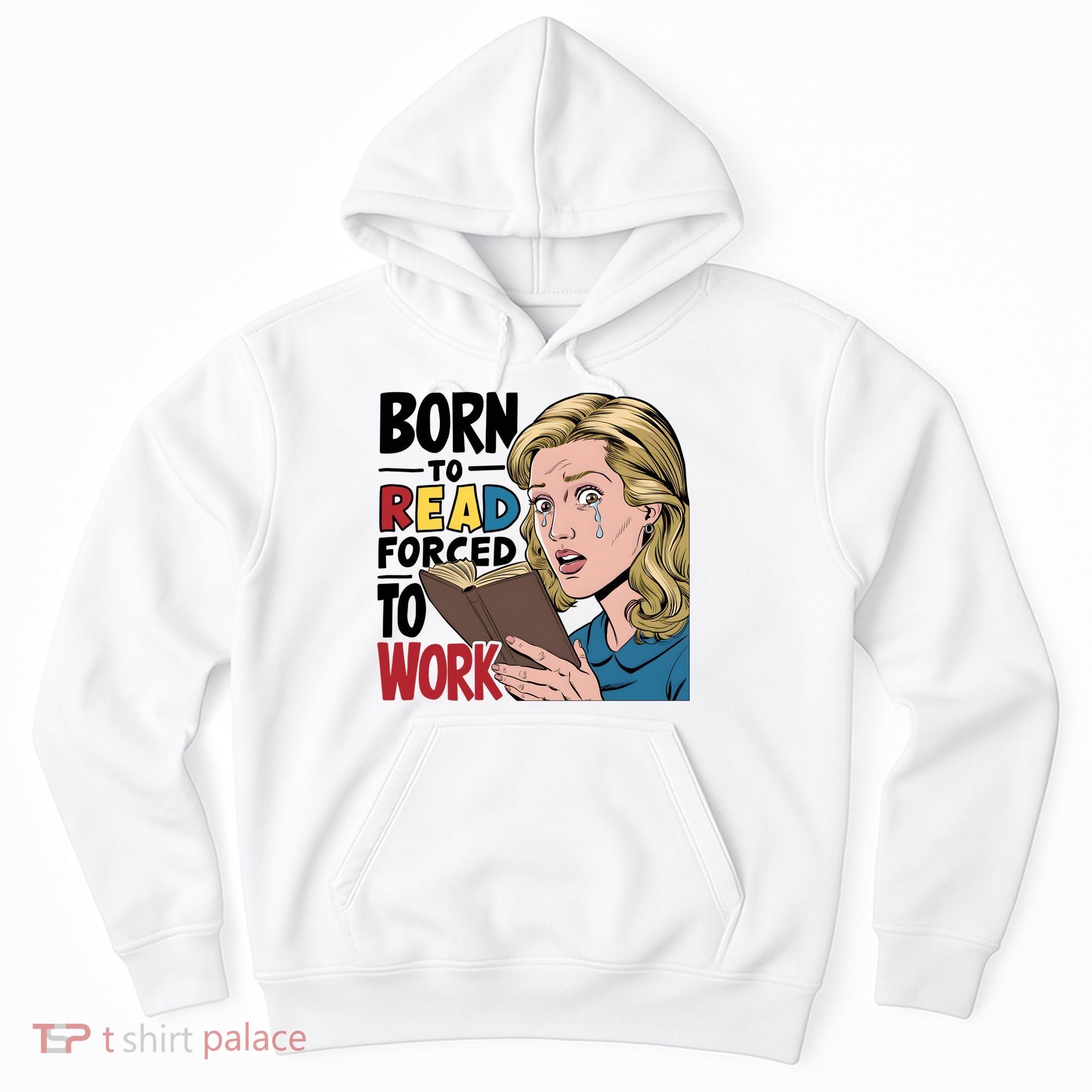 Born To Read Funny Booktok Favorite Reader Book Lover Gift | Spicy Books Hoodie