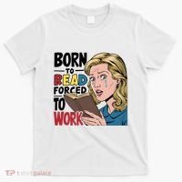 Born To Read Funny Booktok Favorite Reader Book Lover Gift | Spicy Books T-Shirt thumb 0