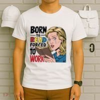 Born To Read Funny Booktok Favorite Reader Book Lover Gift | Spicy Books T-Shirt thumb 6