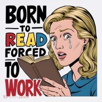 Born To Read Funny Booktok Favorite Reader Book Lover Gift | Spicy Books T-Shirt thumb 7