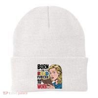 Born To Read Funny Booktok Favorite Reader Book Lover Gift | Spicy Books Beanie thumb 0