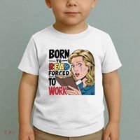 Born To Read Funny Booktok Favorite Reader Book Lover Gift | Spicy Books Toddler T-Shirt thumb 2