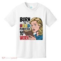 Born To Read Funny Booktok Favorite Reader Book Lover Gift | Spicy Books Kids T-Shirt thumb 0