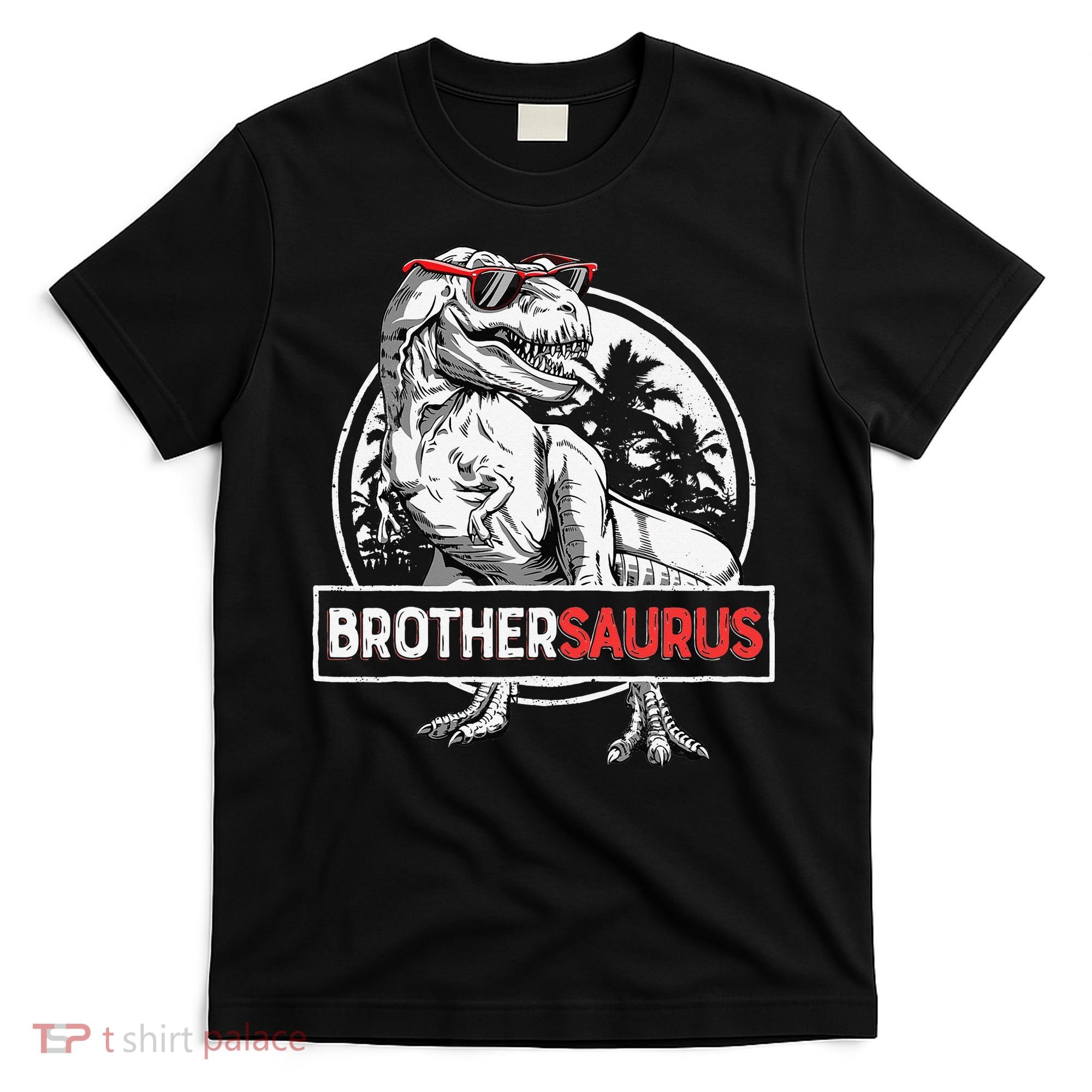 Brothersaurus T rex Dinosaur Brother Saurus Family Matching T-Shirt