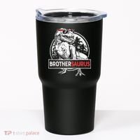 Brothersaurus T rex Dinosaur Brother Saurus Family Matching Tumbler thumb 0