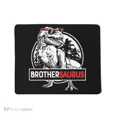 Brothersaurus T rex Dinosaur Brother Saurus Family Matching Mousepad