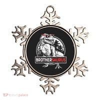 Brothersaurus T rex Dinosaur Brother Saurus Family Matching Ornament thumb 0