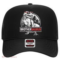 Brothersaurus T rex Dinosaur Brother Saurus Family Matching Hat thumb 0