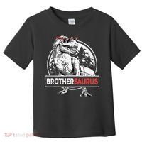 Brothersaurus T rex Dinosaur Brother Saurus Family Matching Toddler T-Shirt thumb 0