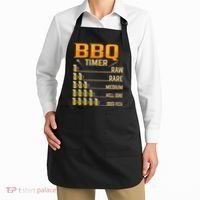 BBQ Timer Raw Rare Medium Well Done Grill Lovers Apron thumb 2