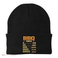BBQ Timer Raw Rare Medium Well Done Grill Lovers Beanie thumb 0