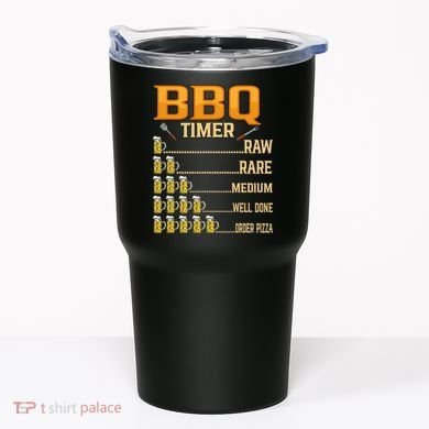 BBQ Timer Raw Rare Medium Well Done Grill Lovers Tumbler