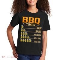 BBQ Timer Raw Rare Medium Well Done Grill Lovers Kids T-Shirt thumb 2