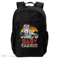 Babysaurus T Rex Dinosaur Baby Saurus Family Matching Backpack thumb 0