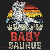 Babysaurus T Rex Dinosaur Baby Saurus Family Matching Beanie thumb 2