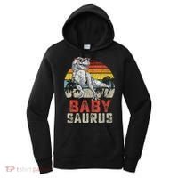Babysaurus T Rex Dinosaur Baby Saurus Family Matching Women's Hoodie thumb 0