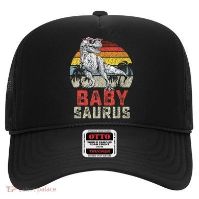 Babysaurus T Rex Dinosaur Baby Saurus Family Matching Hat