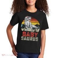 Babysaurus T Rex Dinosaur Baby Saurus Family Matching Kids T-Shirt thumb 2