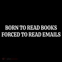 Born To Read Books Forced To Read Emails Coffee Mug thumb 5