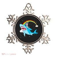 Boston Terrier Riding Shark Ornament thumb 0