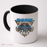 Born To Ride Fast Cars Coffee Mug thumb 0