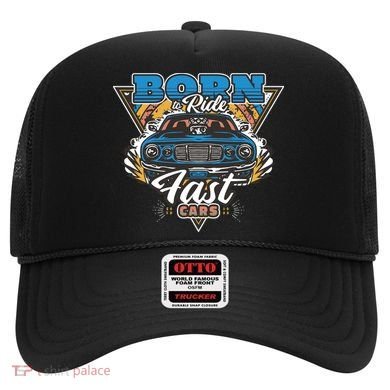 Born To Ride Fast Cars Hat