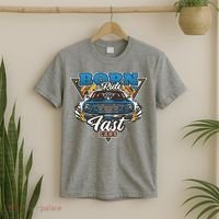 Born To Ride Fast Cars T-Shirt thumb 2
