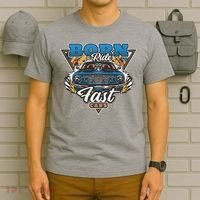 Born To Ride Fast Cars T-Shirt thumb 6