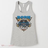 Born To Ride Fast Cars Women's Tank Top thumb 0