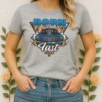 Born To Ride Fast Cars Women's T-Shirt thumb 2