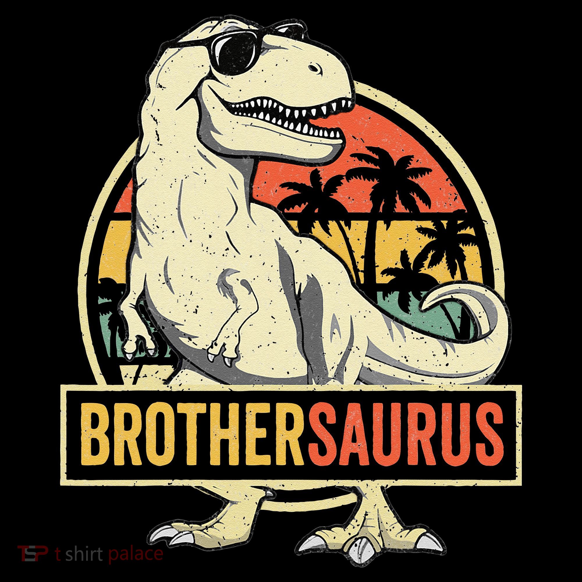 Brothersaurus T Rex Dinosaur Brother Saurus Family Matching Sweatshirt