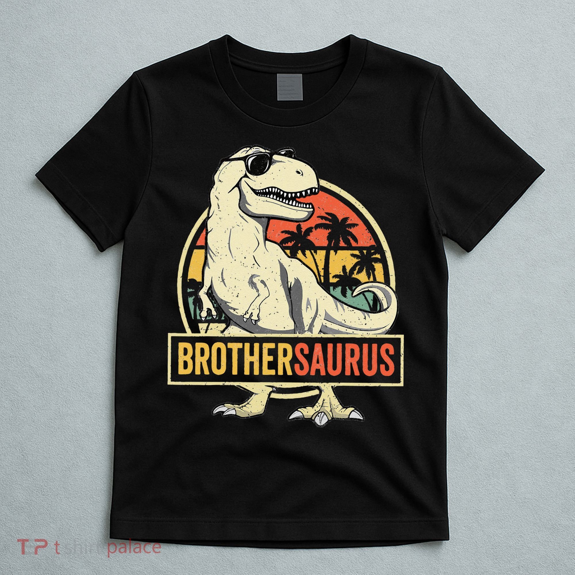 Brothersaurus T Rex Dinosaur Brother Saurus Family Matching T-Shirt