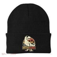 Brothersaurus T Rex Dinosaur Brother Saurus Family Matching Beanie thumb 0