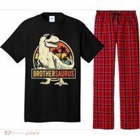 Brothersaurus T Rex Dinosaur Brother Saurus Family Matching Pajama Set thumb 0
