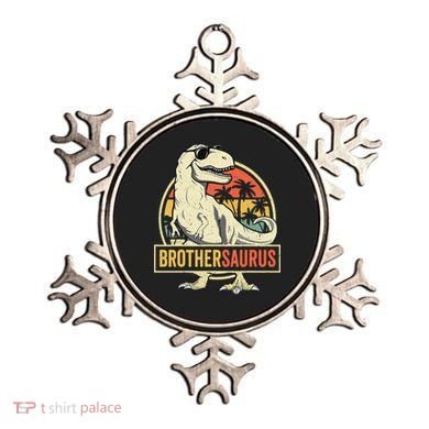 Brothersaurus T Rex Dinosaur Brother Saurus Family Matching Ornament