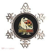 Brothersaurus T Rex Dinosaur Brother Saurus Family Matching Ornament thumb 0