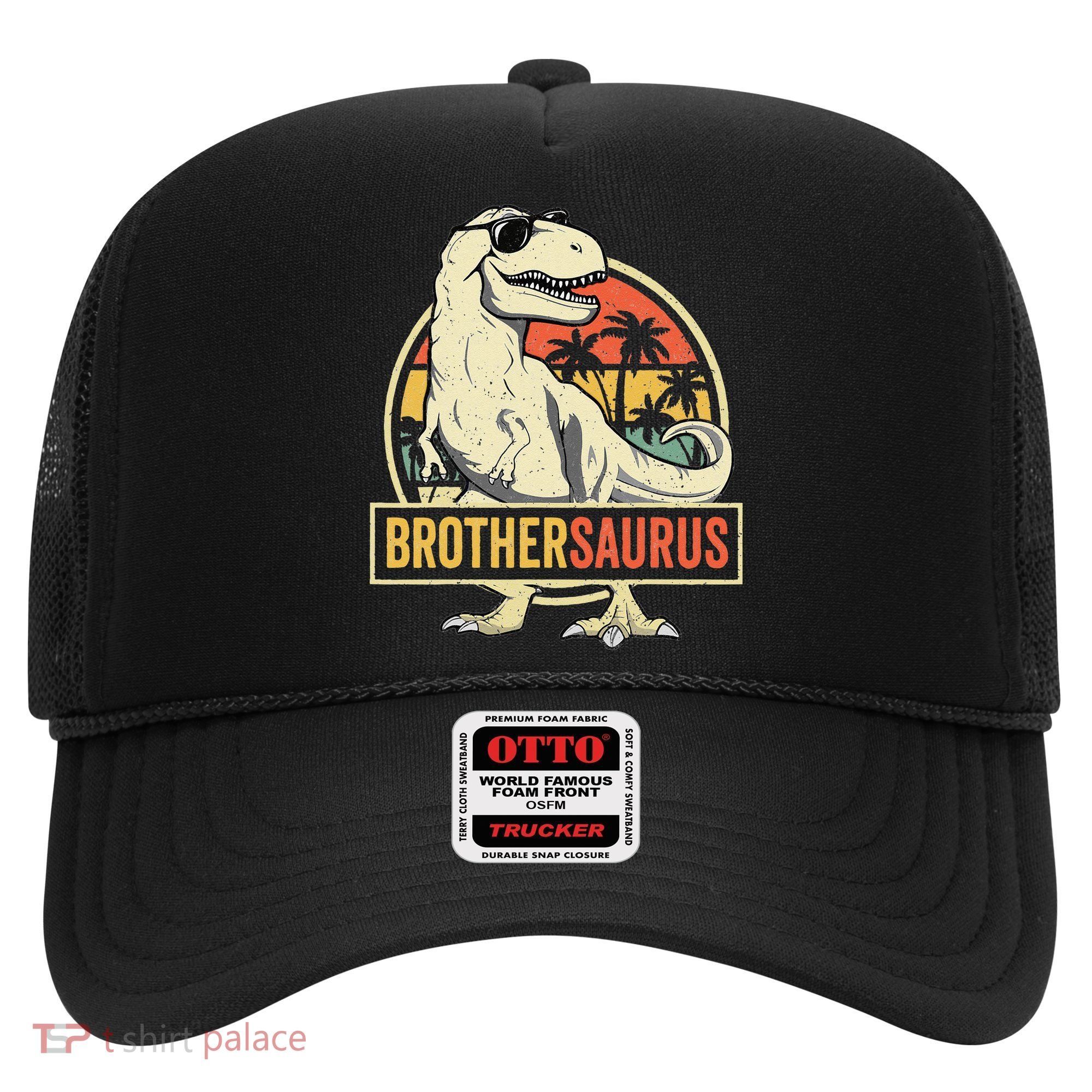 Brothersaurus T Rex Dinosaur Brother Saurus Family Matching Hat