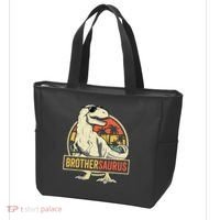 Brothersaurus T Rex Dinosaur Brother Saurus Family Matching Tote Bag thumb 3