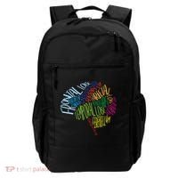Brain Typography Rn Nurse Neurologist Doctor Word Bubble Backpack thumb 0