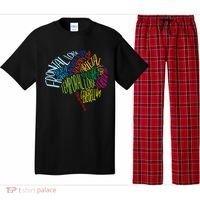 Brain Typography Rn Nurse Neurologist Doctor Word Bubble Pajama Set thumb 0