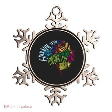 Brain Typography Rn Nurse Neurologist Doctor Word Bubble Ornament