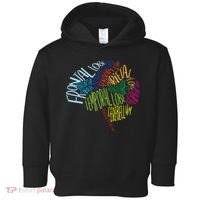 Brain Typography Rn Nurse Neurologist Doctor Word Bubble Toddler Hoodie thumb 0