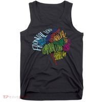 Brain Typography Rn Nurse Neurologist Doctor Word Bubble Tank Top thumb 0