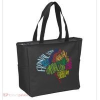 Brain Typography Rn Nurse Neurologist Doctor Word Bubble Tote Bag thumb 2