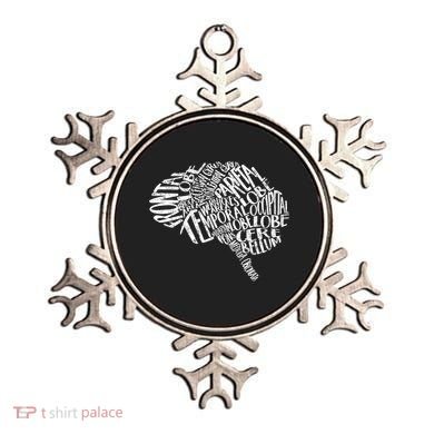 Brain Typography Rn Neuroscience Nurse Neurologist Ornament
