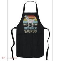 Brothersaurus T Rex Brother Saurus Family Matching Dinosaur Apron thumb 0