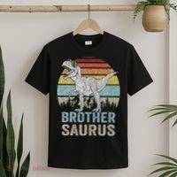 Brothersaurus T Rex Brother Saurus Family Matching Dinosaur T-Shirt thumb 2